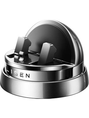 Lisen 360° Döner Araç Torpido Telefon Tutucu Siyah