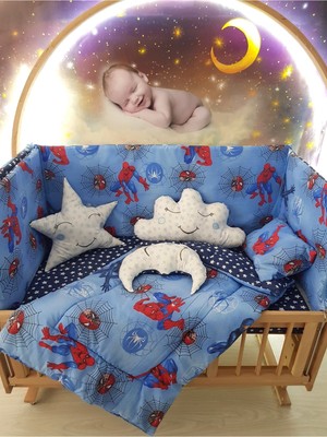 Özgürce Sevimli Bebek Uyku Seti, 70X130 Cm, Cibinliksiz, Eğlenceli Desenler