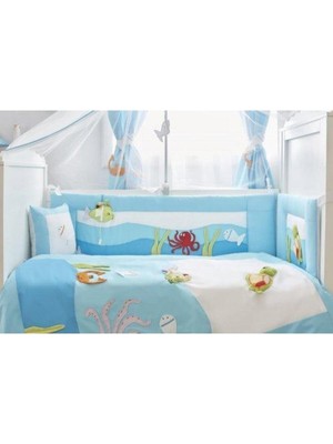 Özgürce Yumuşak ve Konforlu Bebek Uyku Seti, 8 Parça, 70X130 cm