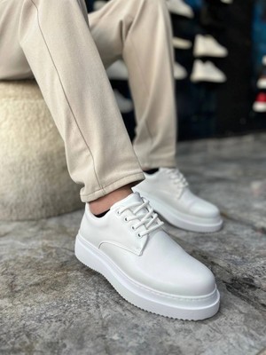 Freedom Storee KB-X16 Kuback Beyaz Cilt Günlük Erkek Ayakkabı