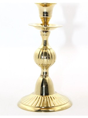 Freedom Storee Tekli Pirinç Şamdan Model 3