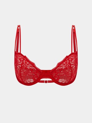 Lc Waikiki Yeni Sezon Balenli Dolgusuz Dantelli Fantezi Tişört Sütyen