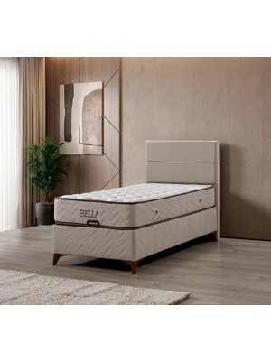 Mona Yatak Bella Kahverengi 22 cm Orta Yumuşak Multi Spring Yaylı Çift Taraflı Yatak