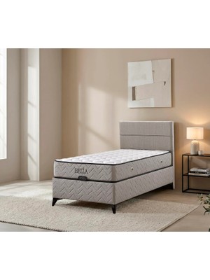 Mona Yatak Bella Krem 22 cm Orta Yumuşak Multi Spring Yaylı Çift Taraflı Yatak