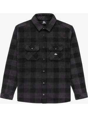 Quiksilver Bering Strait Check Shirt Erkek Polar Ceket