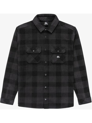 Quiksilver Bering Strait Check Shirt Erkek Polar Ceket