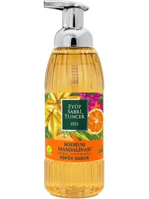 Verto Eyüp Sabri Tuncer 500ML Köpük Bodrum Mandalinası Sabun Pet Şişe