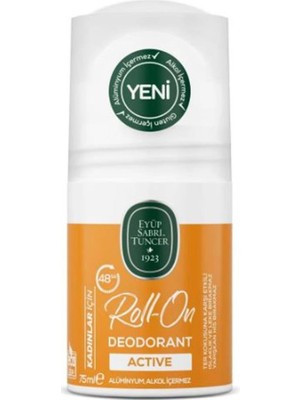 Verto Eyüp Sabri Tuncer Roll-On Deodorant -Aktif Kadın 75ML