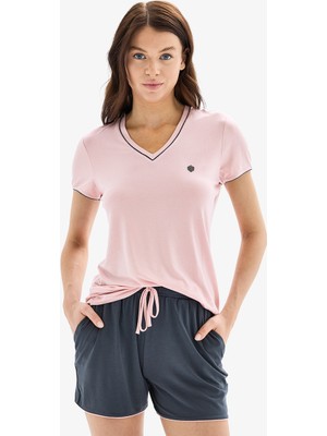 Blackspade Kadın Pijama Takımı 52088 - Pembe