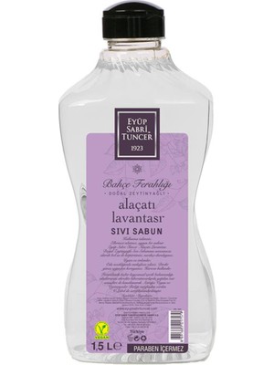 Verto Eyüp Sabri Tuncer 1,5lt Alaçatı Lavantası Sıvı Sabun Doğal Zeytinyağlı