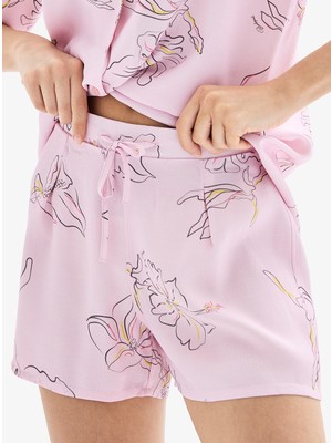 Blackspade Kadın Şort Pijama Altı 52024 - Desenli