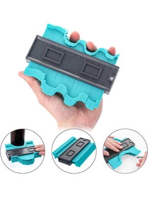 Didart® Çok Fonksiyonlu Plastik Kontur Ölçüm Cihazı Ahşap Fayans Şekillendirme Kalıbı