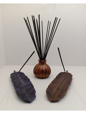 Tedi Sanat Tüy Çubuk tütsülük 2 Li +20 adet çubuk tütsü HEDİYELİ