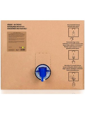 Verto Eyüp Sabri Tuncer Zeytinyağlı Köpük Sabun Okyanus 5lt Bag In Box Endüstriyel