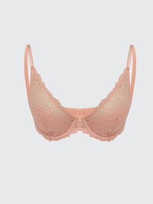 Lc Waikiki Yeni Sezon Balenli Yarım Dolgulu Dantelli Fantezi Tişört Sütyen