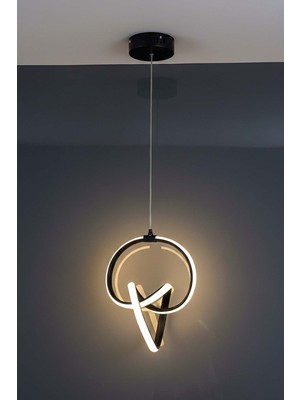 TERRA lighting Minimal Prag Power LED Avize, 3 Renk Yanabilen Lüks LED Avize, Mutfak Salon Hol Oda Sarkıt LED Avize, Modern LED Avize