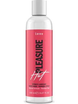 İntimateline Lovee Hot Pleasure Isıtma Etkili 150 ml Su Bazlı Kayganlaştırıcı Jel