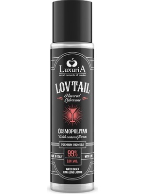 İntimateline Luxuria Lovtail Cosmopolitan Tatlı Kokteyl Aromalı 60 ml Su Bazlı Kayganlaştırıcı Jel
