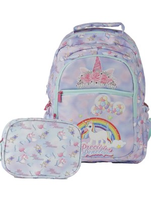 Tom Çanta Unicorn Okul Çantası Çnt 5080/03 Okul Çantası ve Beslenme Seti