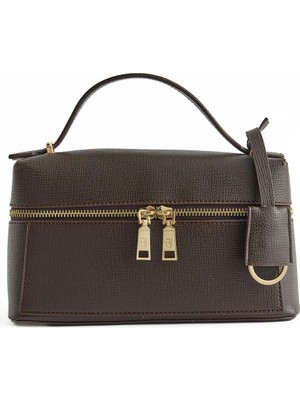 Acı Kahve Deri El Çantası