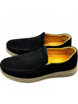 Luis Figo 3801 %100 Hakiki Deri Ortopedik Lastikli Ayakkabı