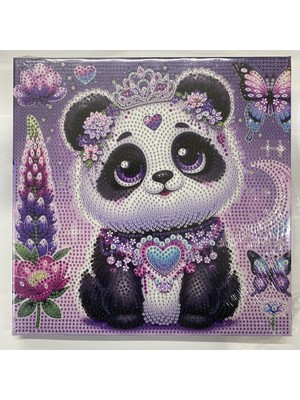 Elegantshop Tuval 5d Yapışan Boncuk Mozaik Tablo 25*25 cm YY73