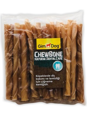 GimDog Mordimi Burgu Çubuk 6 gr 50 li Naturel