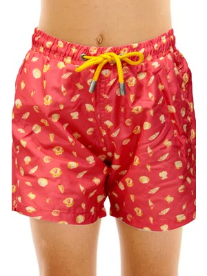 Estiva Erkek Çocuk Dijital Desenli Deniz Şortu Shell