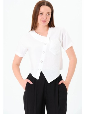 Sortie Collection Cebi Güllü nakışlı gömlek