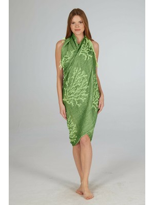 Estiva Dal Desenli Kenar Püsküllü Peştamal