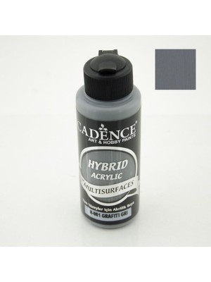 Cadence H081 Grafiti Gri Hibrit Multisurface Boya 120 ML Su Bazlı Yüksek Kapatma Özelliği