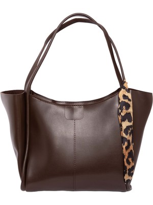 DMC Fular Detaylı Kol Çantası -22