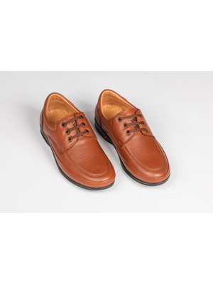 Dr.soft Erkek Anatomik Konfor AYAKKABISI-501 - Açık Taba