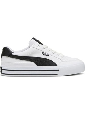Puma Court Classic Vulc Fs Unisex Spor Ayakkabı Düz Tabanlı Beyaz Renk 39635302