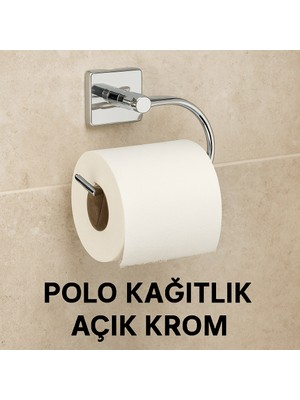 Onno Polo Kağıtlık Açık Krom