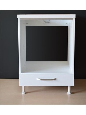 Mobilique Modern Tasarımlı Ankastre Fırın Dolabı %100 MDF Tezgah Yanı Kullanım İçin Uygun