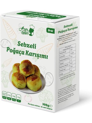 Aşçı Anne Sebzeli Poğaça Karışımı