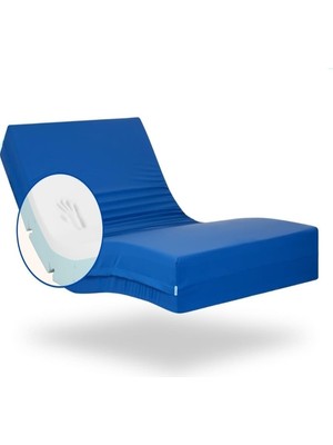 Grt Medikal Visco Hastayatağı 90X190X14CM Sıvı Geçirmez Kumaş