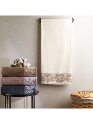 Schafer Home Lace Havlu 70X140 cm 1 Parça-Krem