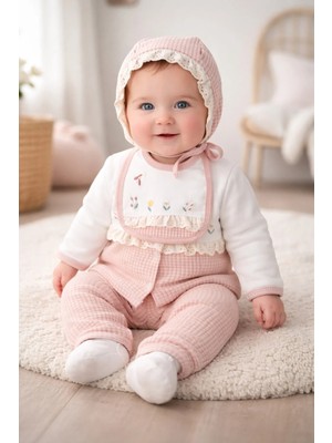 Organik Kumaş 5 Parça Hastane Çıkışı Set