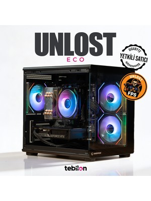Tebilon Unlost Eco-Amd Ryzen 7500F-GIGABYTE A620M-GIGABYTE Geforce Rtx 5060 Wındforce Oc 8GB-16GB-1TB SSD Siyah-Oem Paket