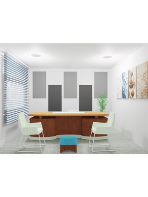 Crafter Akustik Kumaş Kaplı Panel Kiti 20 mm 60 x 120 cm 5 Adet