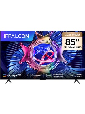 iFFALCON 85U95A 85'' 216 Ekran Uydu Alıcılı 4K Ultra HD Google MiniLED TV