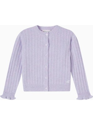 Bonpoint Lena Mor Saç Örgü Kaşmir Kız Çocuk Hırka