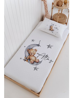 Özgürce Isme Özel %100 Pamuk Bebek ve Çocuk Pike Takımı 165X225 cm