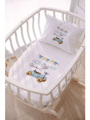 Özgürce Isme Özel 70X120 Park Yatak ve Anne Yanı Pike Seti, Şık ve Kullanışlı