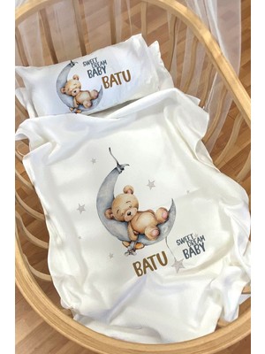 Özgürce Isme Özel Pike Seti 70X120, Anne Yanı ve Park Yatak Tasarımı