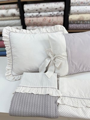 Özgürce Yumuşak ve Rahat %100 Pamuklu Bebek Nevresim Pike Seti