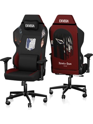 Exvega Andromeda Attack on Titan Lisanslı Oyuncu Koltuğu