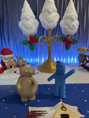 3dvibeswithmerve In The Night Garden Makka Pakka Iggle Piggle Figür